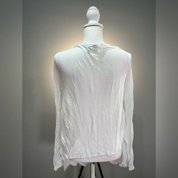 White Simply Vera Open Sweater Size L VGUC - Picture 2 of 7